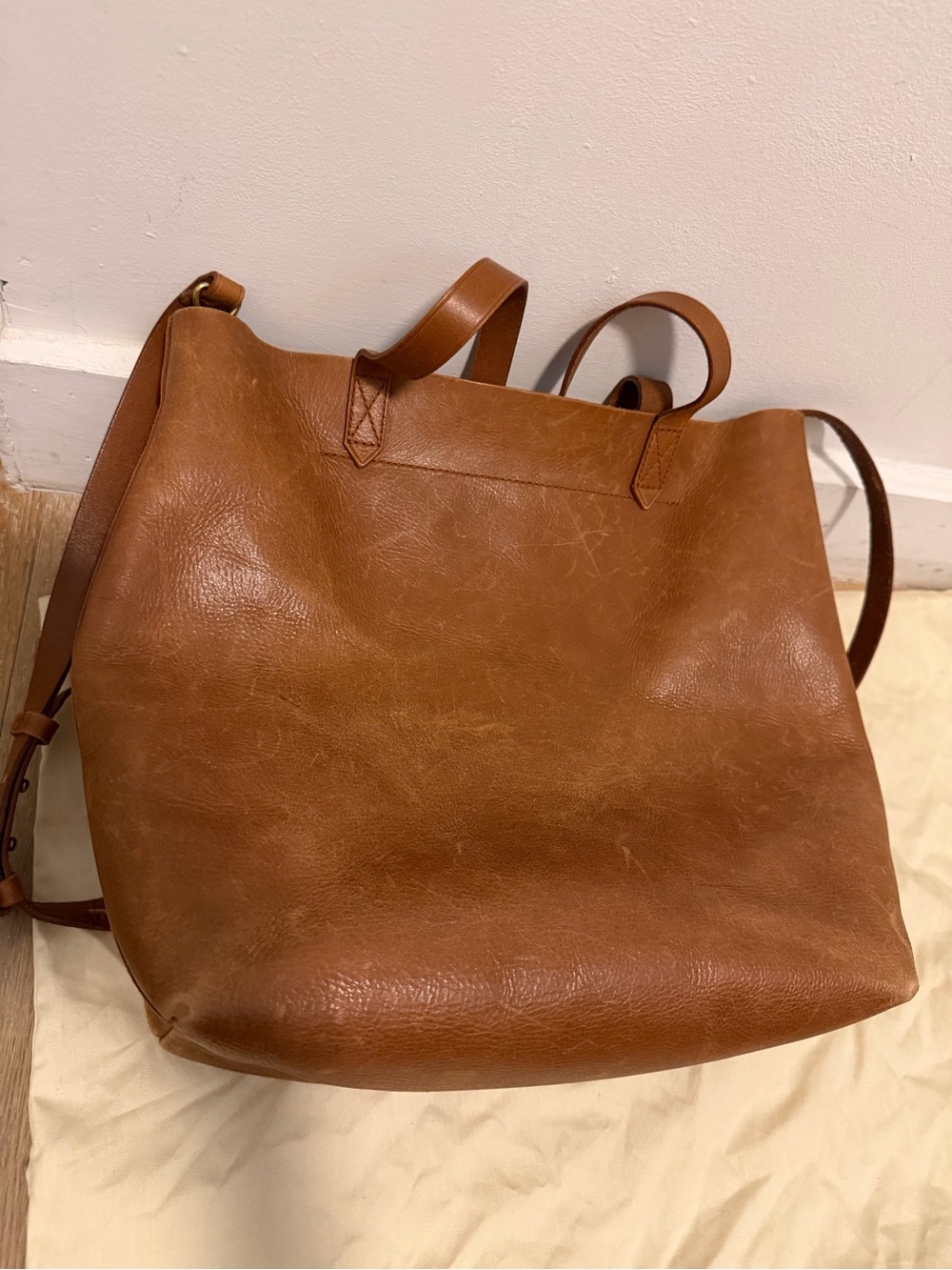 Madewell Carry-All/ Work Bag - Brown